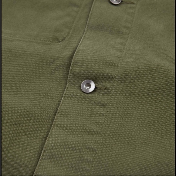 Nike Unlined Chore Coat Cotton Green Size Medium - Picture 3 of 16